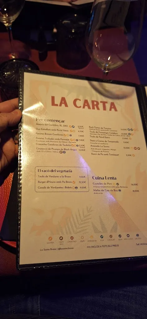 Menu_Restaurant La Santa Brasa Manresa_Manresa_image_4