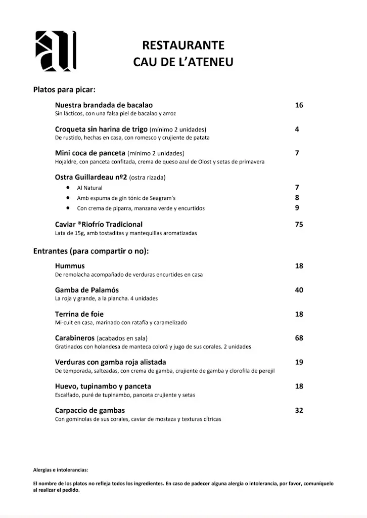 Menu_Cau de l'Ateneu_Manresa_image_3