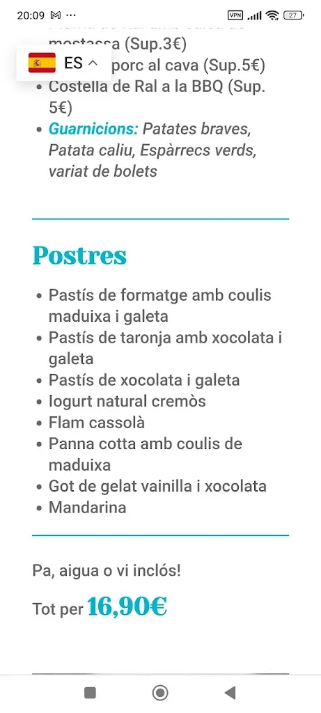 Menu_Cafè Restaurant Chinito_Manresa_image_4