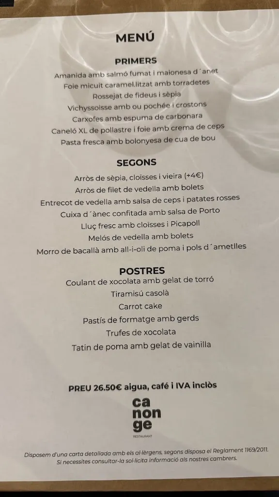 Menu_Restaurant Canonge_Manresa_image_1