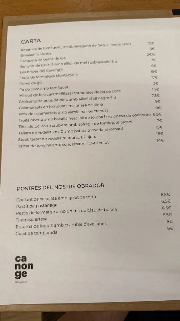 Menu_Restaurant Canonge_Manresa_image_2
