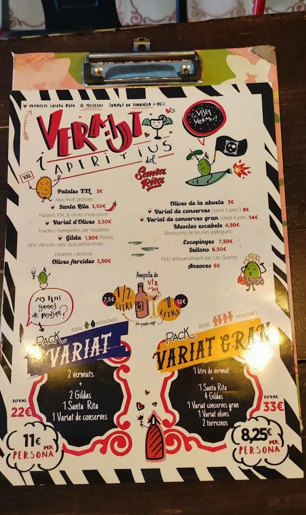 Menu_Vermuteria Santa Rita_Manresa_image_4