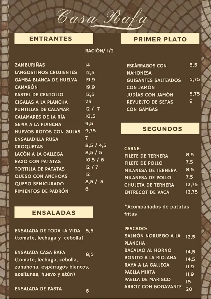 Menu_Casa Rafa_Oleiros_image_1