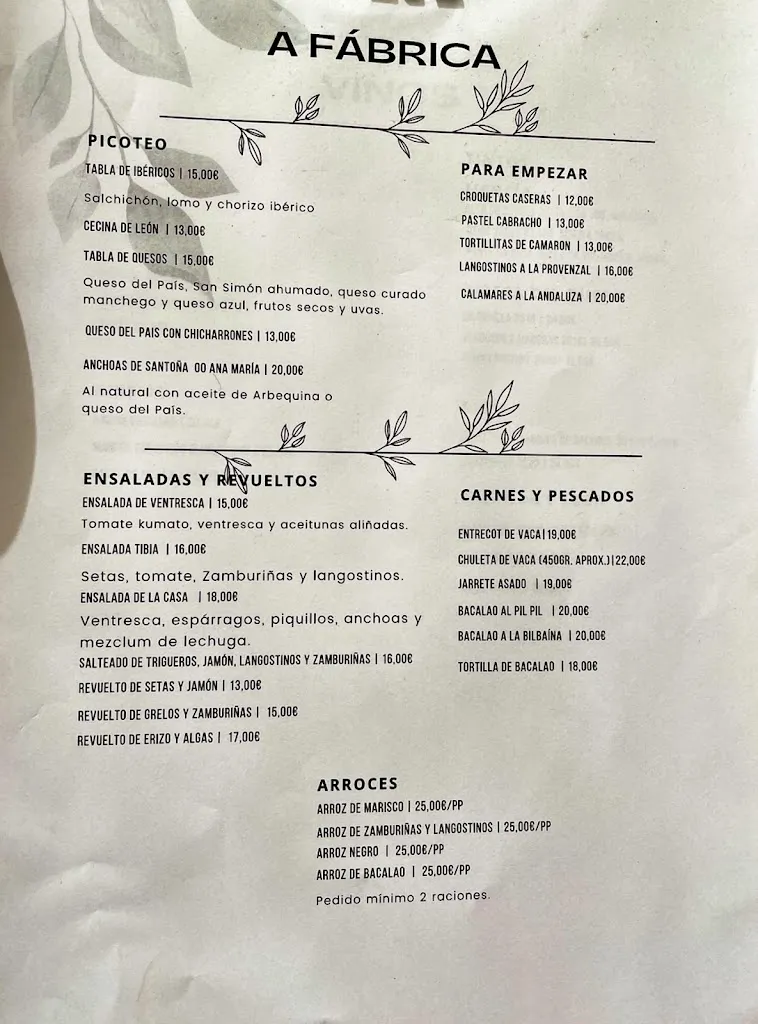 Menu_Restaurante A Fábrica_Oleiros_image_2
