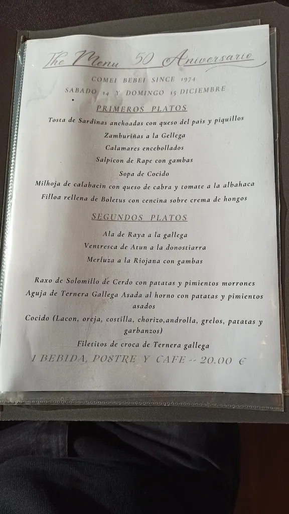 Menu_Restaurante Comei Bebei_Oleiros_immagine_1