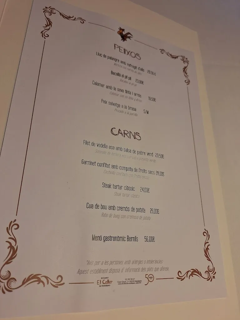 Menu_Restaurant El Celler de Matadepera_Matadepera_image_2