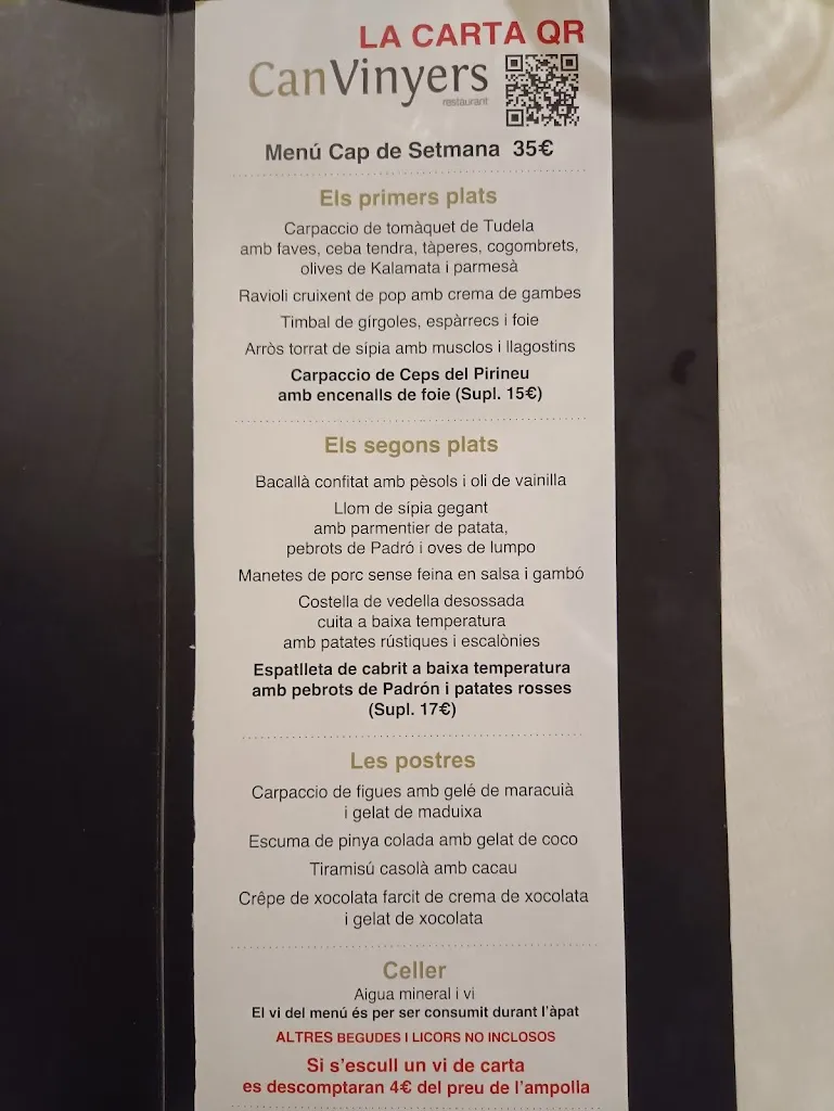 Menu_Can Vinyers Restaurant_Matadepera_image_2