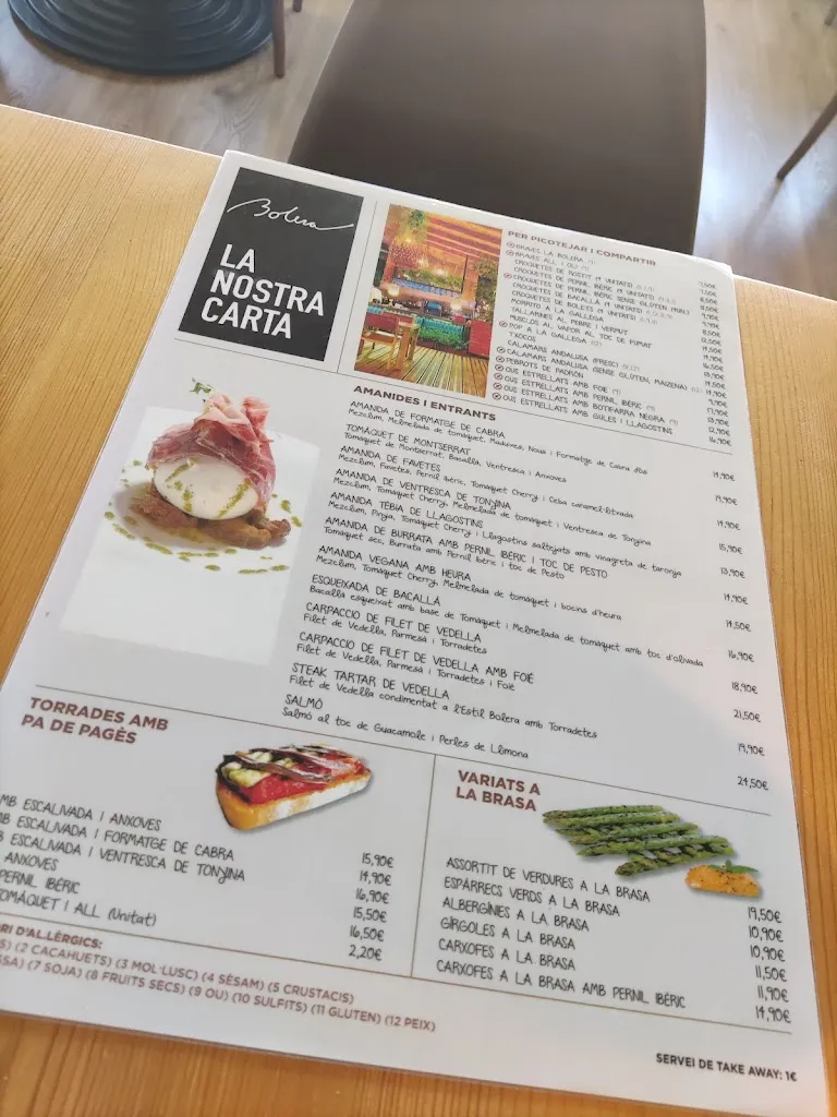 Menu_Restaurante la Bolera & el porxo de la bolera_Matadepera_immagine_2