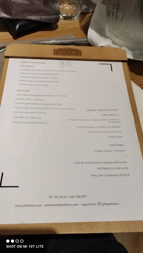 Menu_Pedritxes Restaurant_Matadepera_image_4