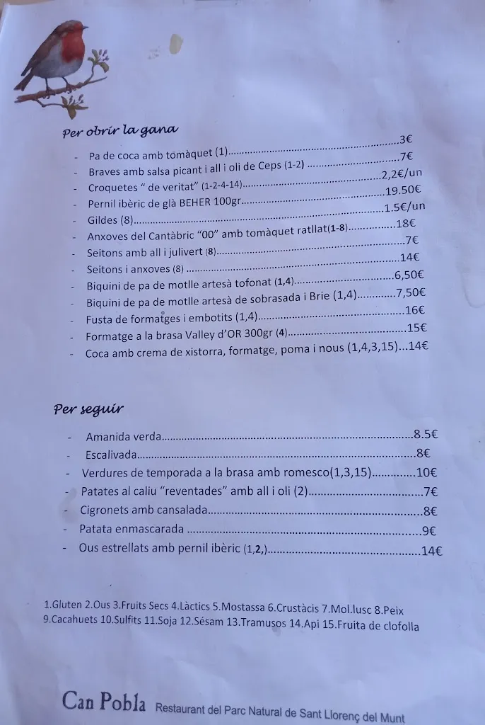 Menu_Restaurant Can Pobla_Matadepera_image_4