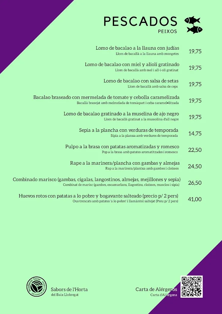 Menu_Restaurant Les Vinyes_Martorell_image_3