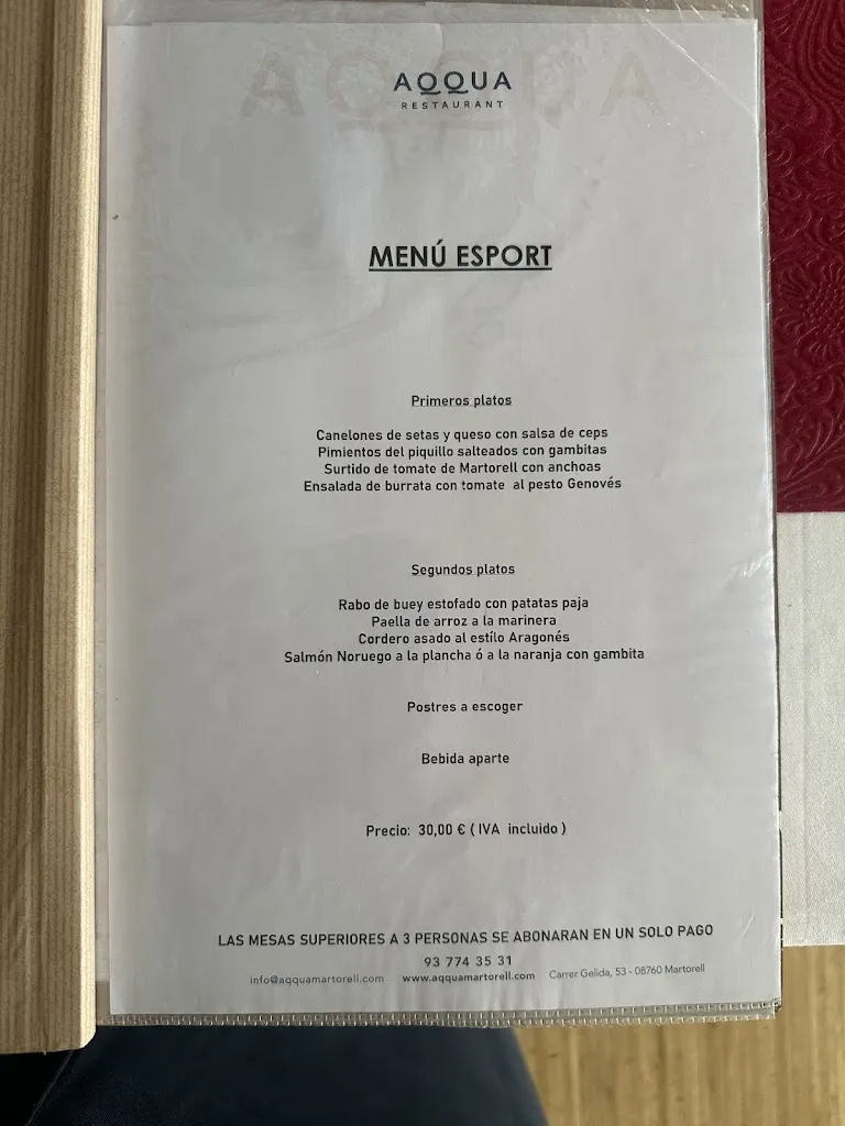 Menu_Restaurant Aqqua_Martorell_image_4