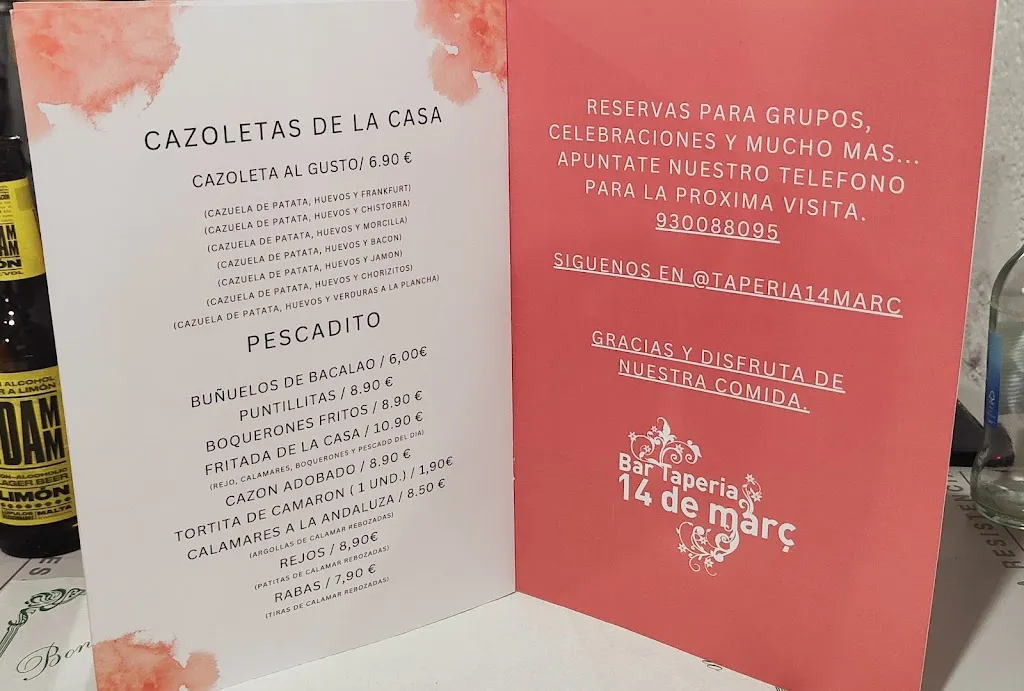 Menu_Taperia 14 de Març_Martorell_image_3