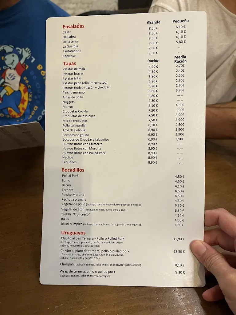 Menü_Frankfurt La Guàrdia Martorell_Martorell_Bild_1