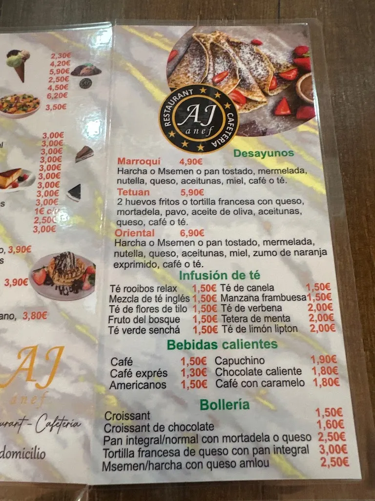 Menu_Restaurant Ajanef_Martorell_image_3
