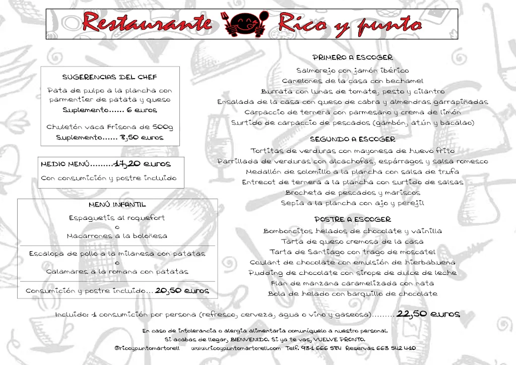 Menu_Bar Restaurante Rico y Punto_Martorell_image_3