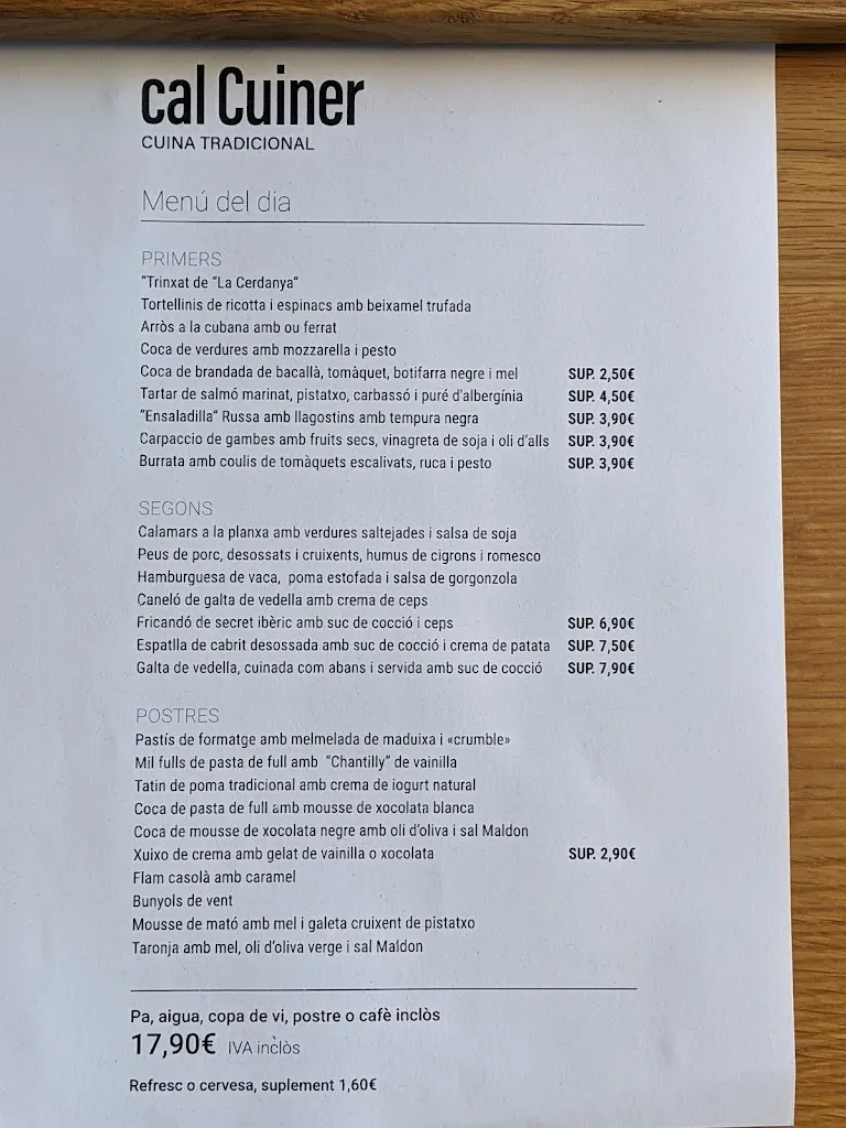 Menu_Restaurant Cal Cuiner_Masquefa_image_4