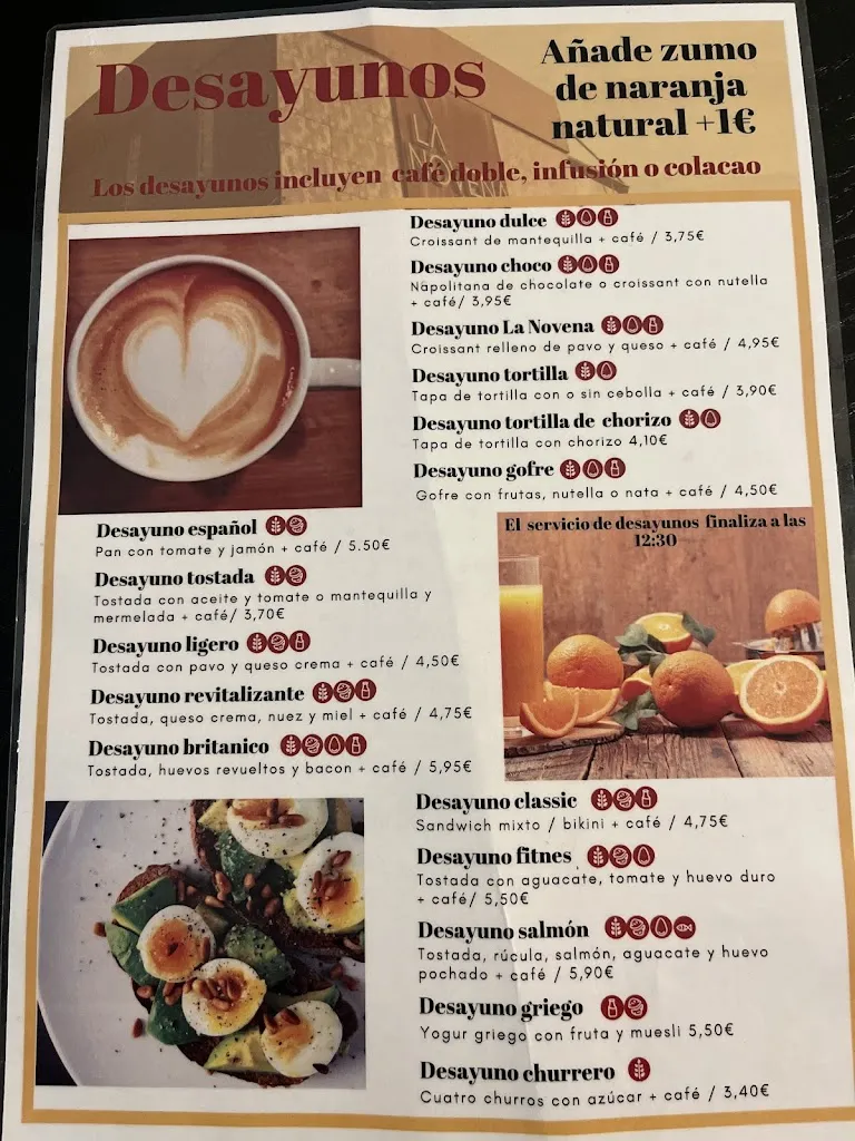 Menu_La Novena Fun Dining_Oleiros_image_1