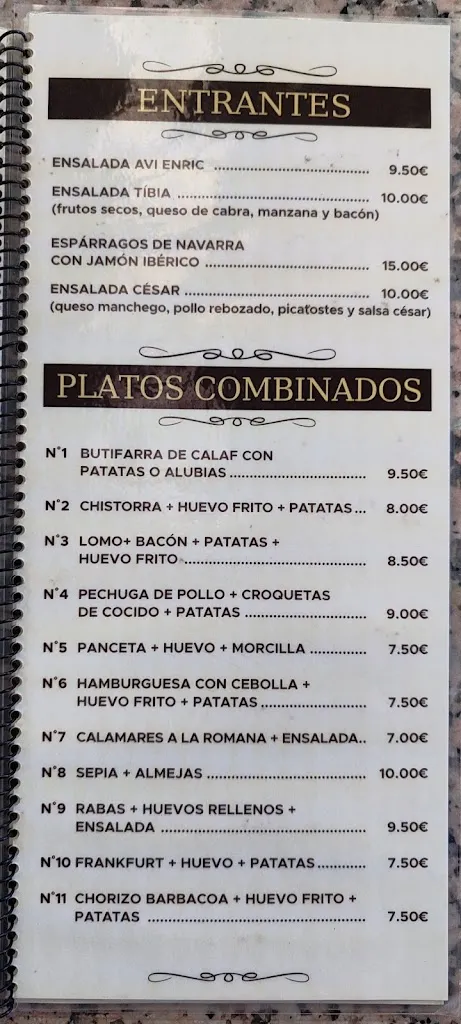 Menu_Restaurante L'Avi Enric_Masquefa_immagine_1