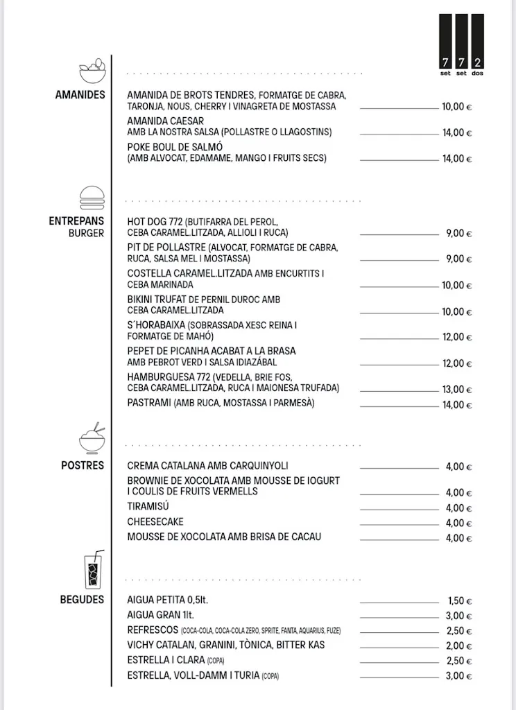 Menu_Restaurant 772_Masquefa_image_1