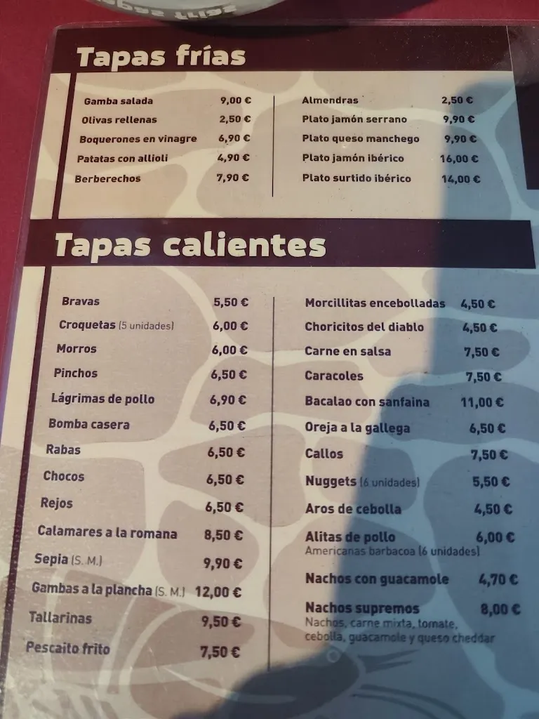 Menu_Bar La Placeta_Masquefa_immagine_1