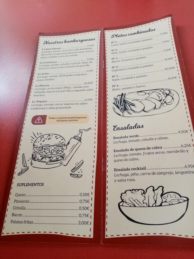 Menu_Bar La Placeta_Masquefa_immagine_2