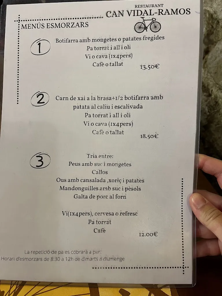 Menu_Restaurant Can Vidal-Ramos_Masquefa_image_2