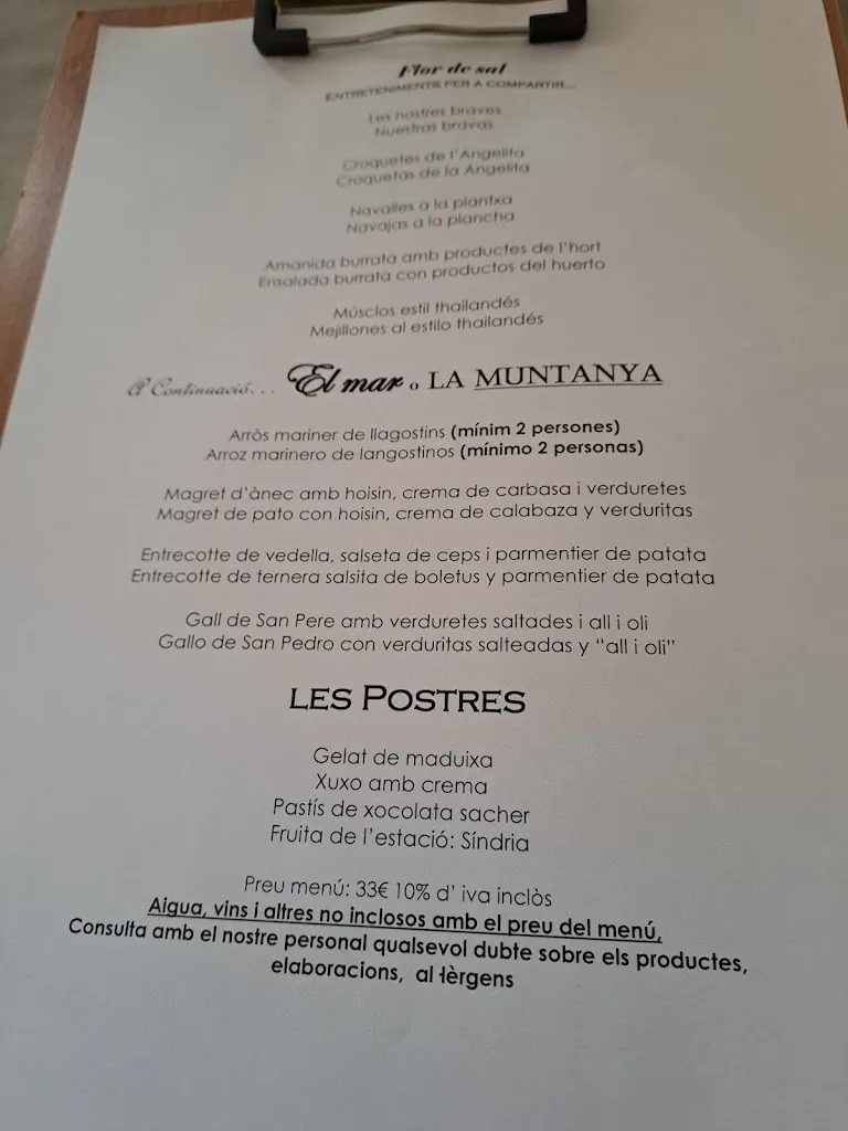 Menu_Restaurant Flor de Sal_Masquefa_image_2