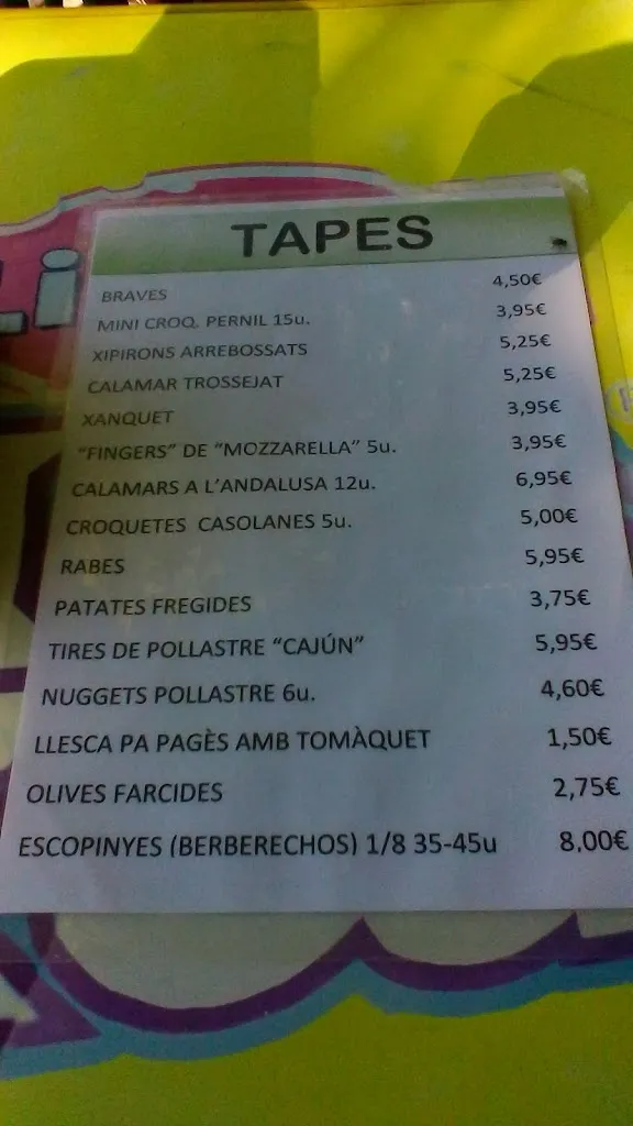 Menu_Les Deus Restaurant_Mediona_image_1