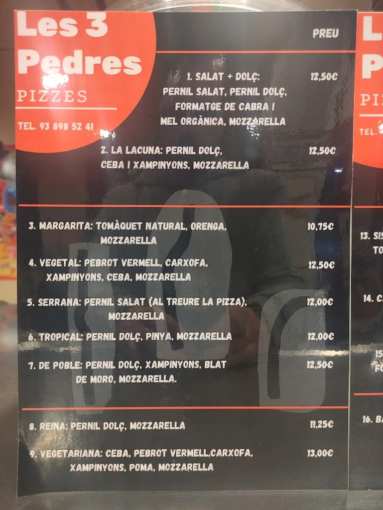 Menu_Les 3 Pedres_Mediona_image_2