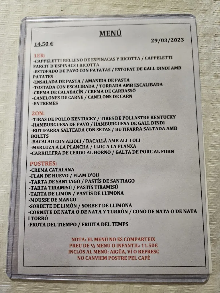 Menu_Restaurant Cal Maristany_Mediona_image_4