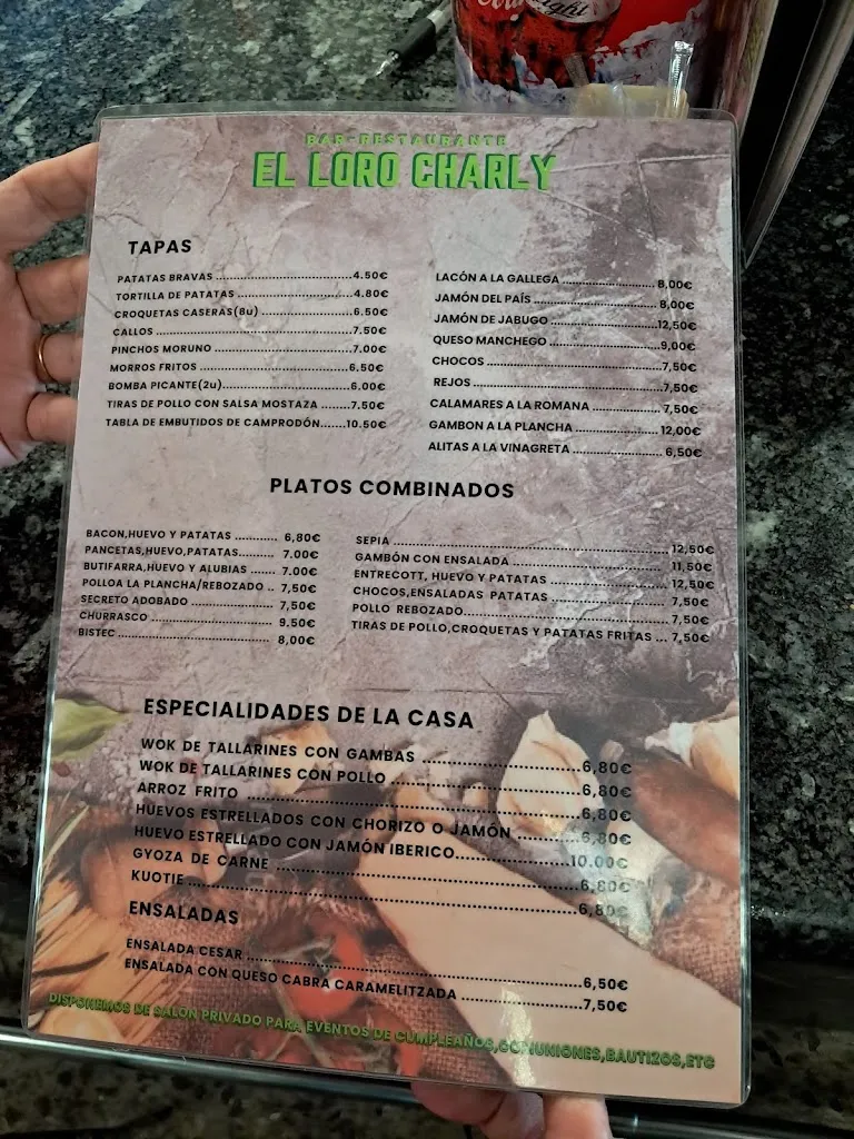Menu_loro charly Martorelles_Martorelles_immagine_3