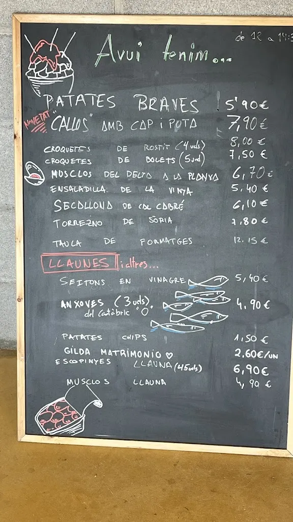 Menu_La Vinya Bar_Martorelles_image_4