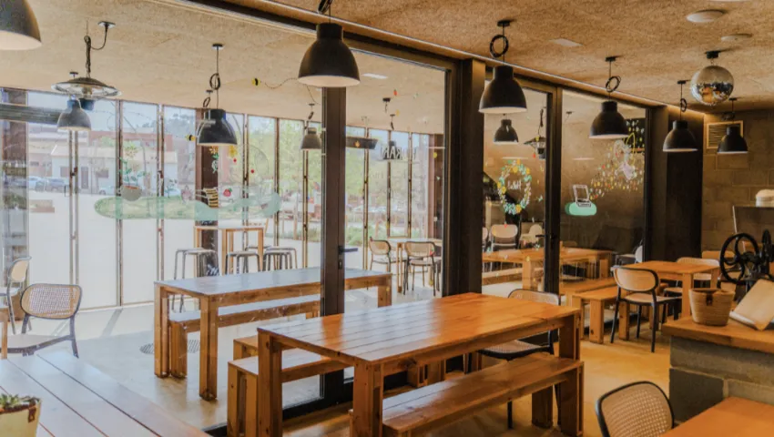 La Vinya Bar restaurant in Martorelles