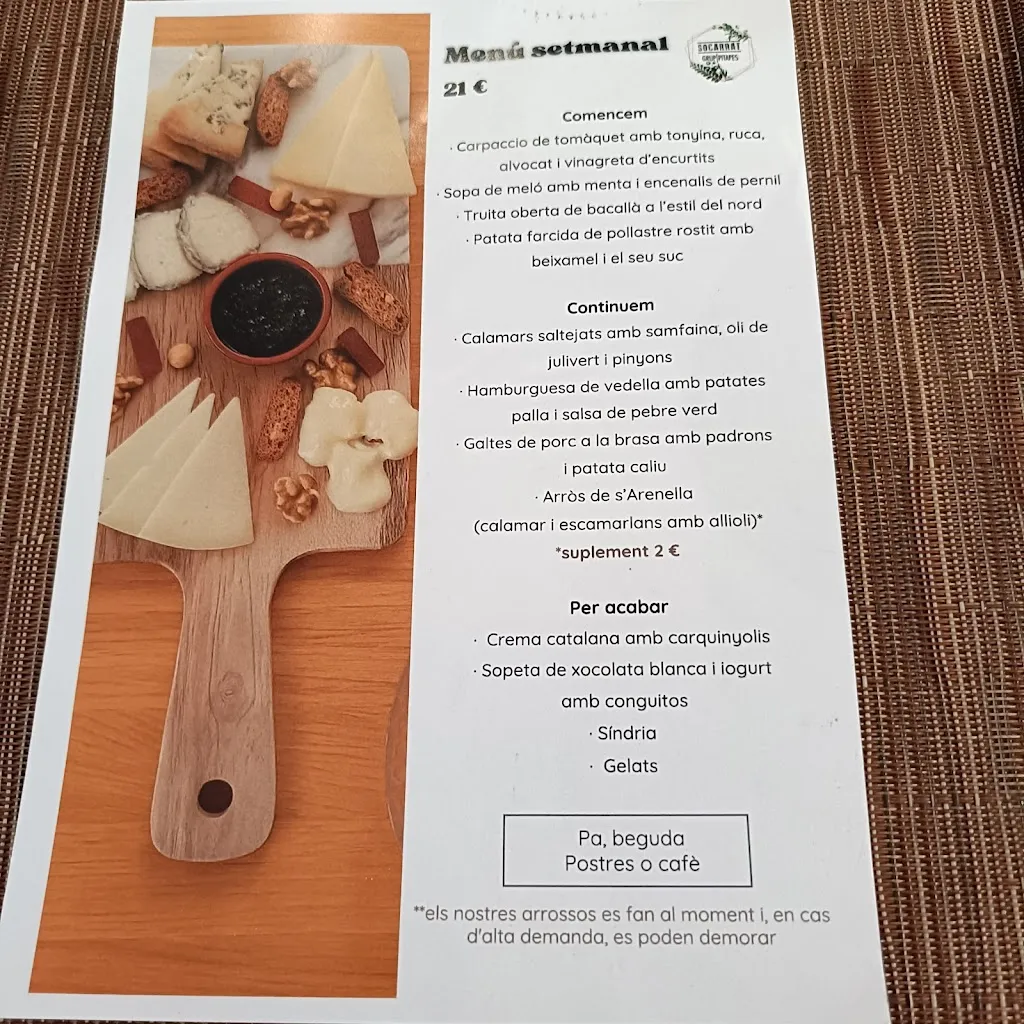 Menu_Restaurant Socarrat_Martorelles_image_2