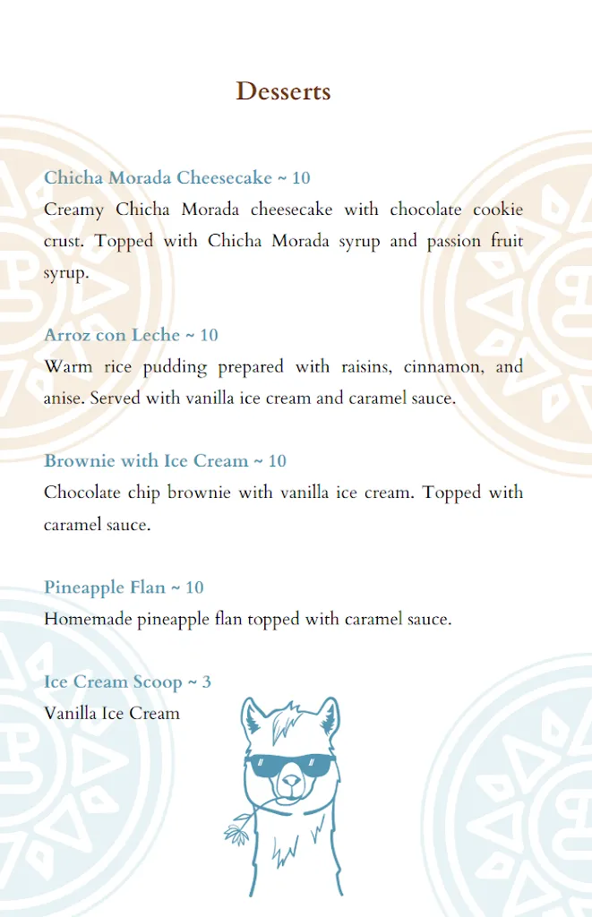 Menü_Fusionista - Modern Peruvian Cuisine_Montclar_Bild_3