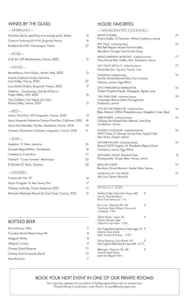 Menu_Faubourg Montclair_Montclar_immagine_1