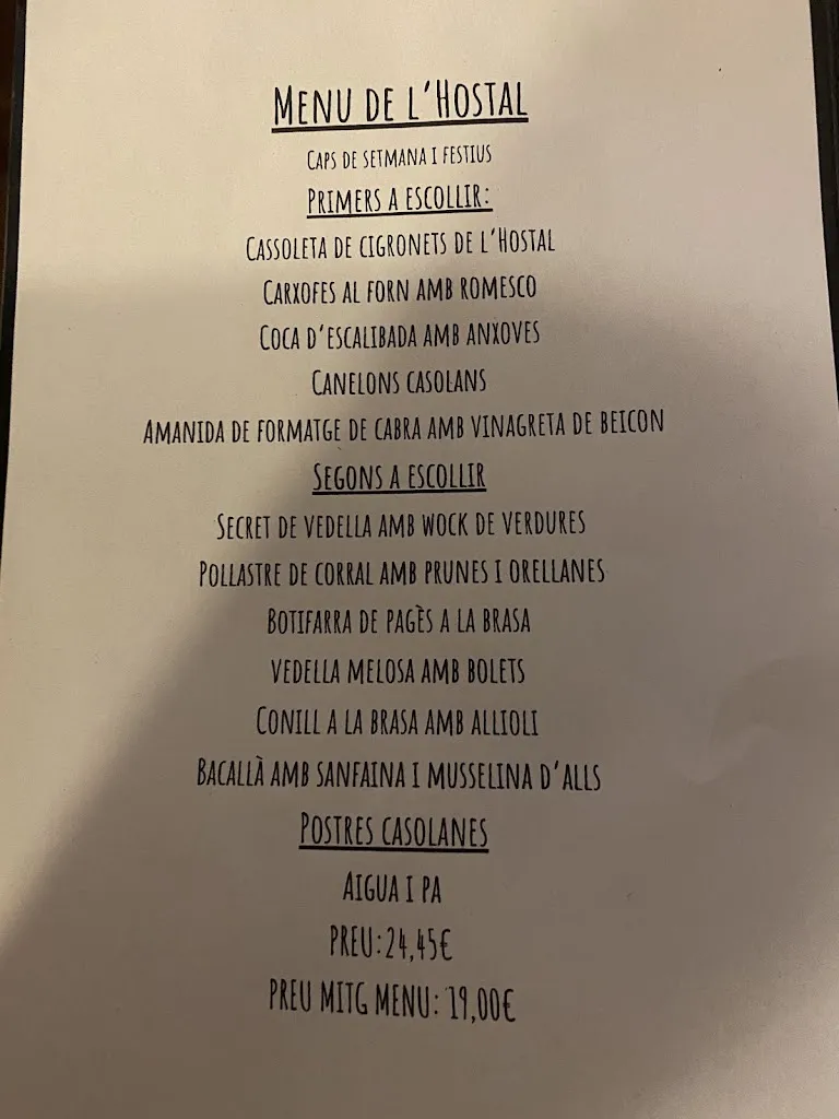 Menu_Hostal de Mura_Mura_image_1