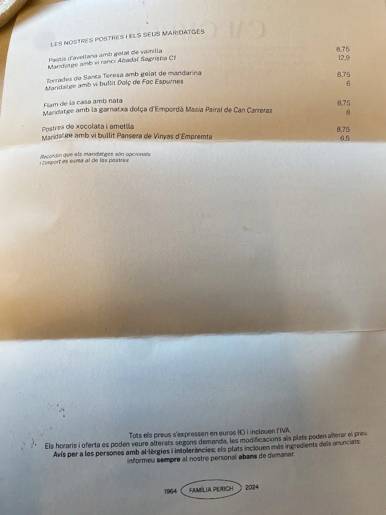 Menu_Restaurant Cal Carter_Mura_immagine_2