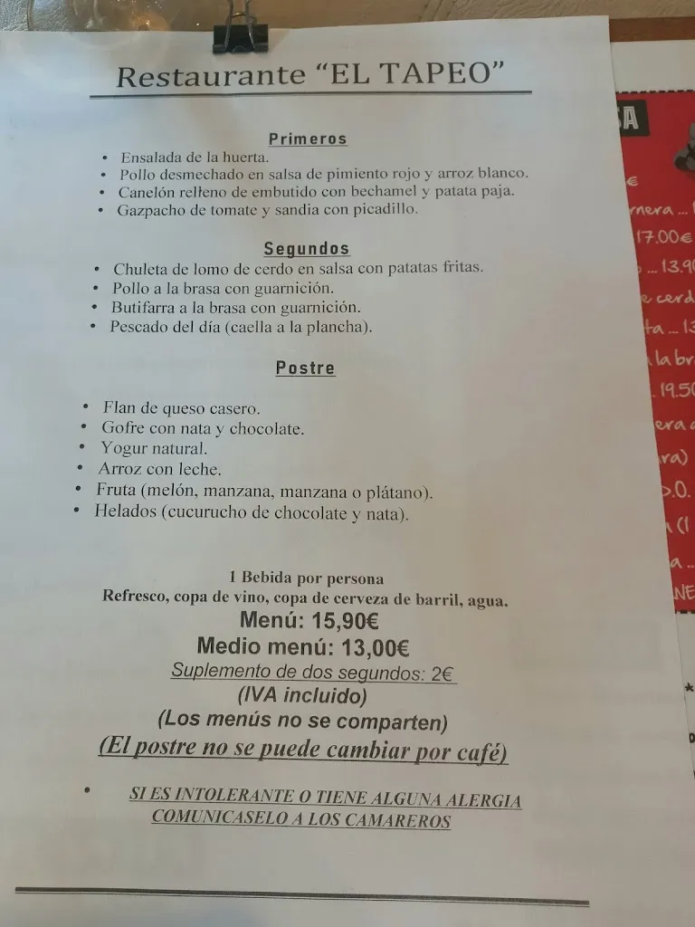 Menu_El Tapeo Braseria-Restaurant_Montmeló_image_1