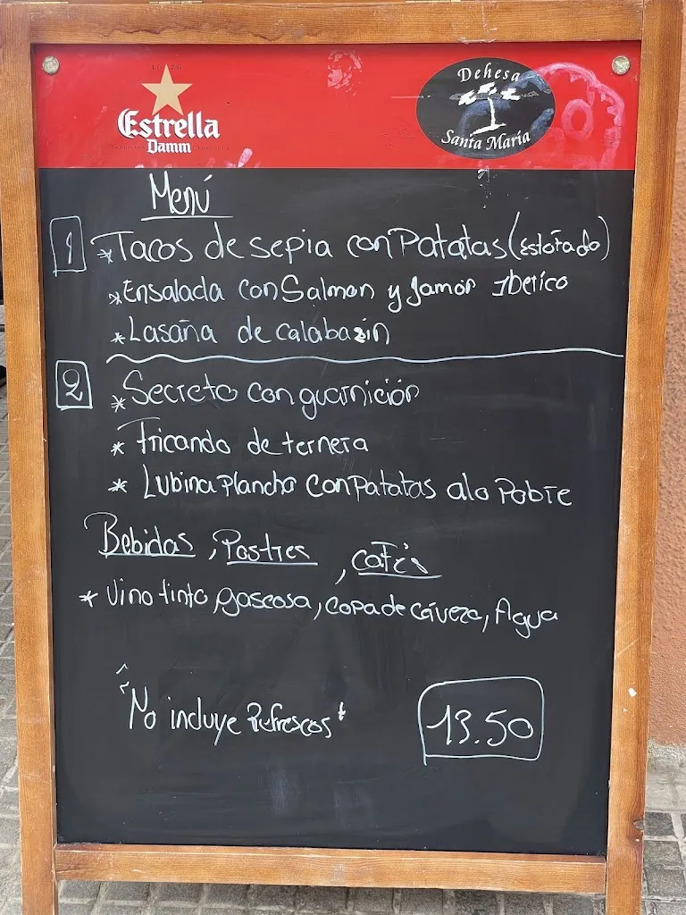 Menu_Bar Restaurant Maria_Montmeló_image_1