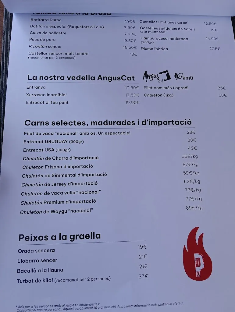 Menu_La Piroteca Braseria_Montmeló_image_3