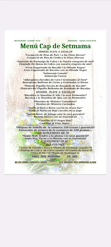 Menu_La Bona Teca_Montornès del Vallès_image_2