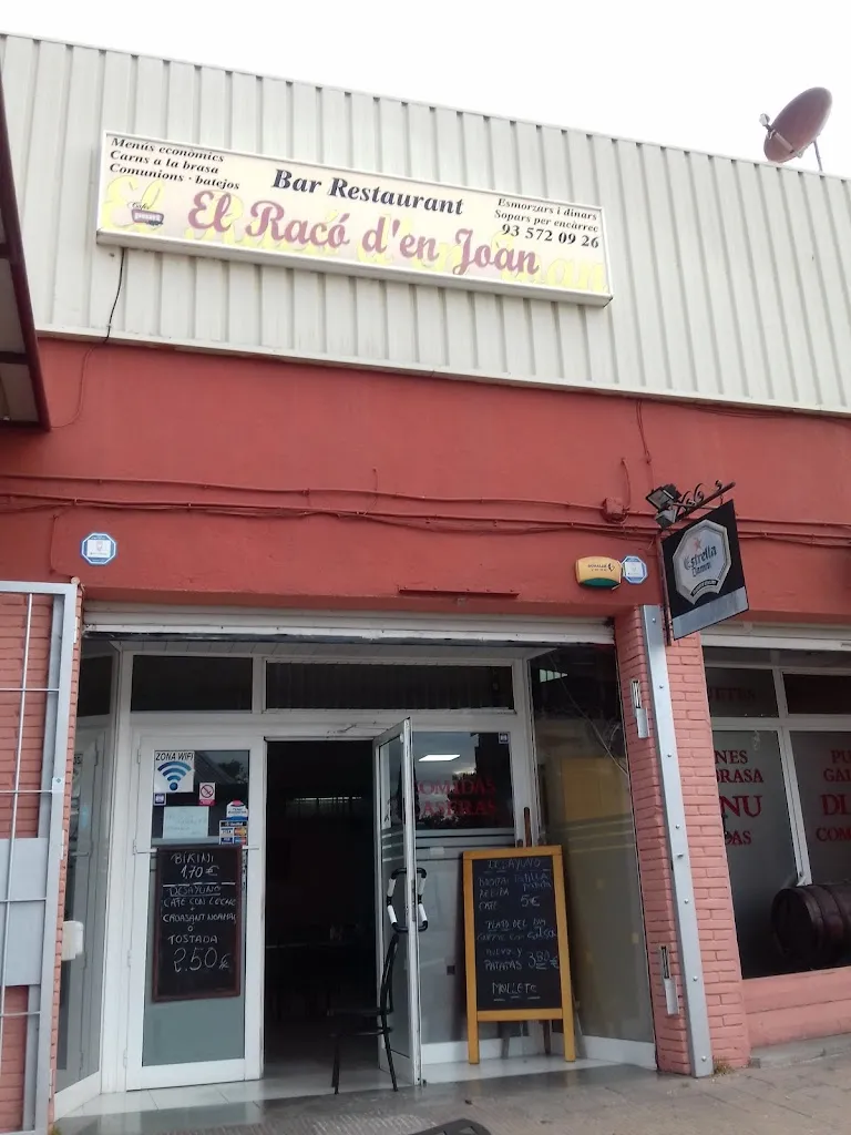 El Racó d'en Joan restaurant in Montornès del Vallès