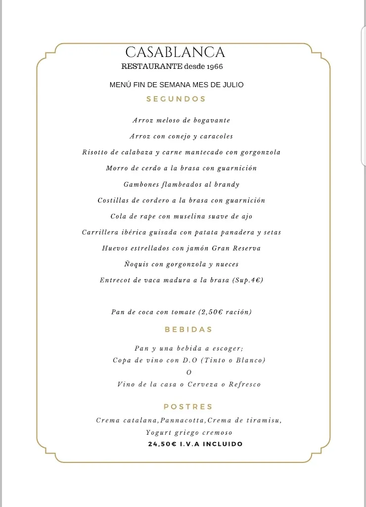 Menu_Restaurant Casablanca_Montornès del Vallès_image_4