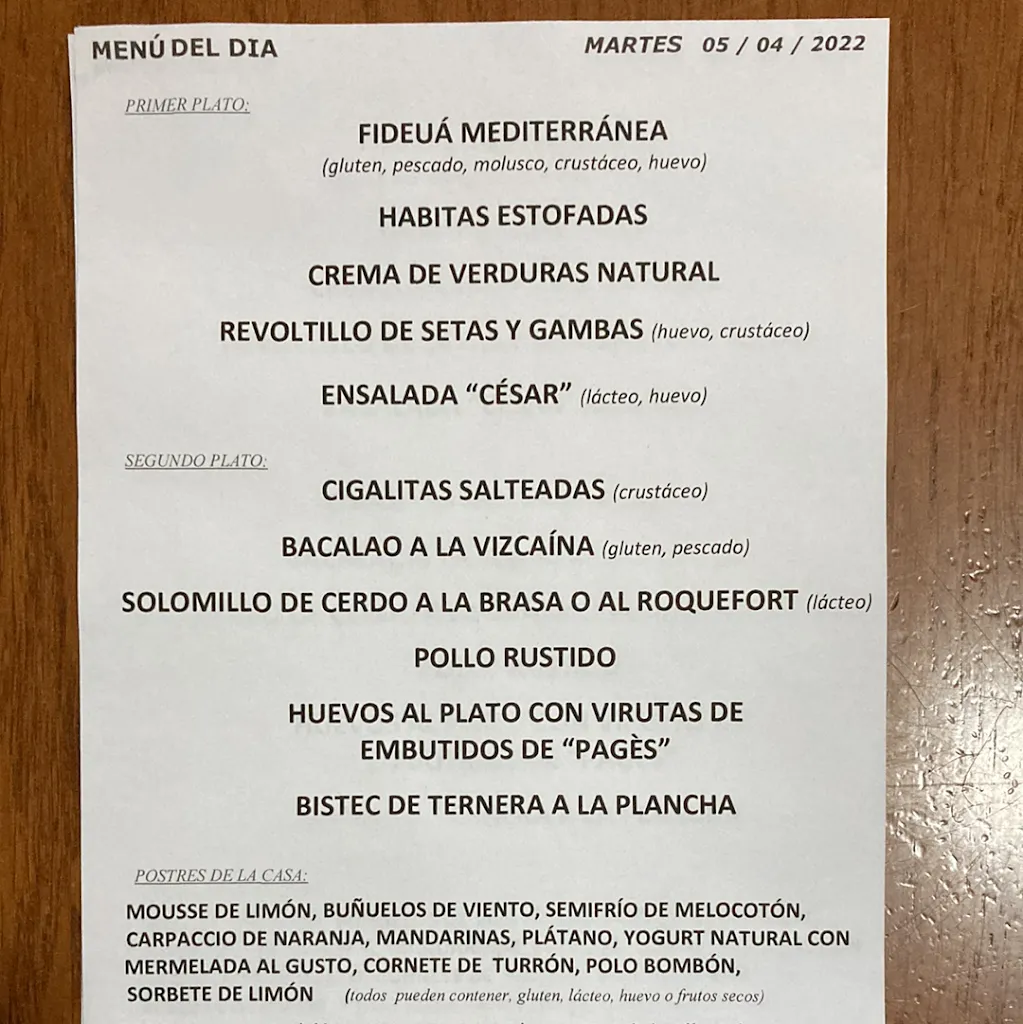 Menu_Restaurant Els Masovers,Savisan S.C.P._Montornès del Vallès_image_4