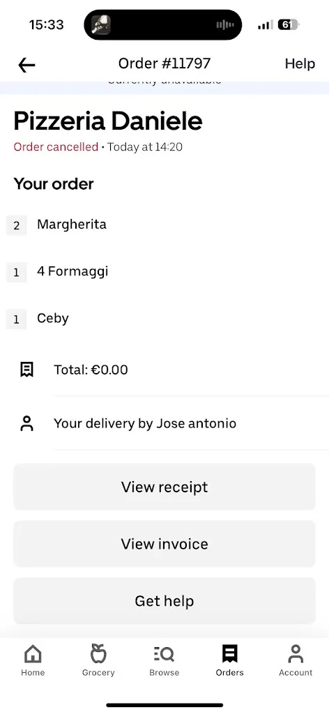 Aurélien Narcisse_Ristorante Pizzeria Daniele_Montornès del Vallès_review