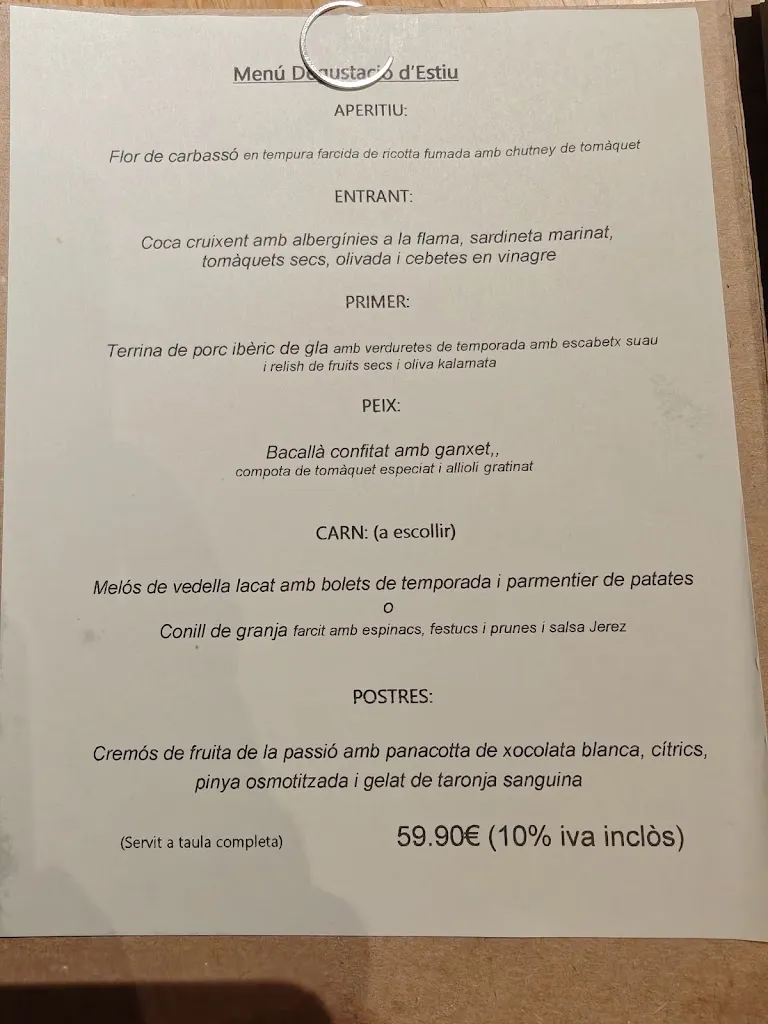 Menu_Restaurant Can Poal_Montornès del Vallès_image_2