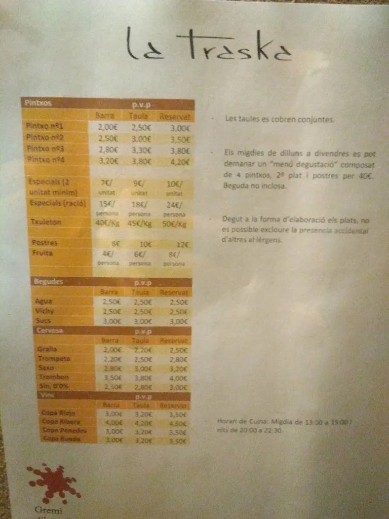 Menu_Traska Truska_Molins de Rei_image_4