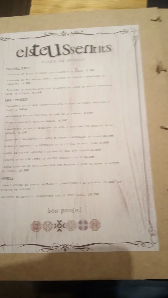 Menu_Restaurant Els teus Sentits_Molins de Rei_image_2